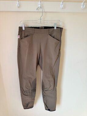 The Tailored Sportsman 30R #1965 Riding Breeches. Mushroom.